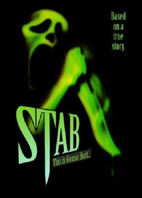 Stab (Scream) Mini movie poster Sign 8in x 12in