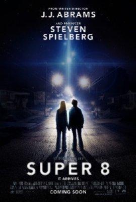 Super 8 Mini movie poster Sign 8in x 12in