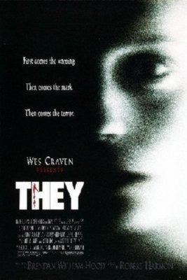 They Mini movie poster Metal Print 8in x 12in
