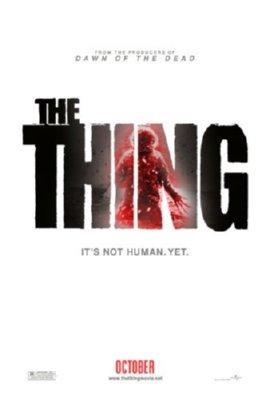 The Thing Mini movie poster Metal Print 8in x 12in