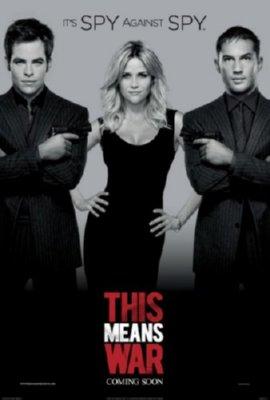 This Means War Mini Metal Movie Poster 8in x 12in