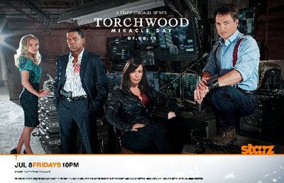 Torchwood Miracle Day 11x17 Poster John Barrowman Cast photo in Mail/storage/gift tube