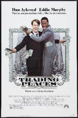 Trading Places Mini movie poster Metal Print 8in x 12in