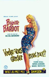 Voulez Vous Danser Avec Moi Mini Movie Poster 11inx17in