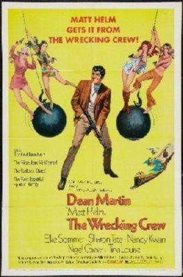 Wrecking Crew Mini movie poster Sign 8in x 12in