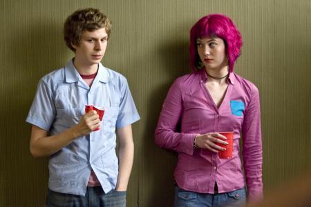 Scott Pilgrim Photo Sign 8in x 12in