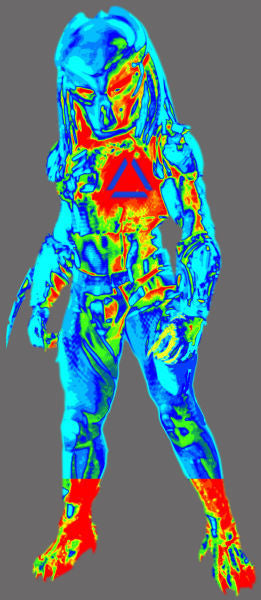 predator infrared heat image