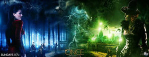 Once Upon A Time Poster Scroll Banner 36x14