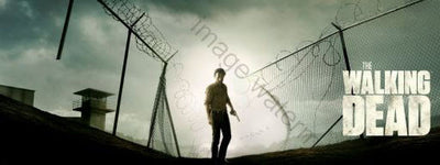The Walking Dead Poster Scroll Banner 36x14