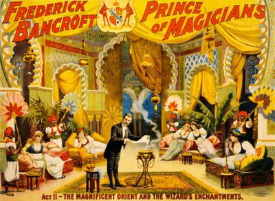 Bancroft Magic poster Vintage Art for sale cheap United States USA