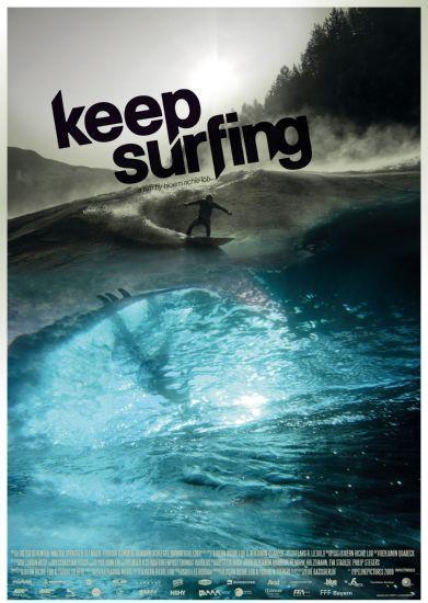 Keep Surfing poster 16inch x 24inch