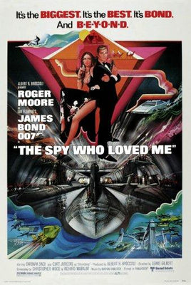 Spy Who Loved Me The Metal Movie Poster 8in x 12in
