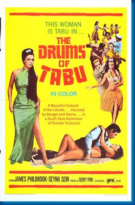 Drums Of Tabu poster for sale cheap United States USA