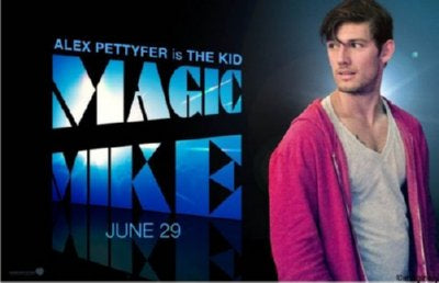 Alex Pettyfer Magic Mike Mini Movie Poster 11inx17in