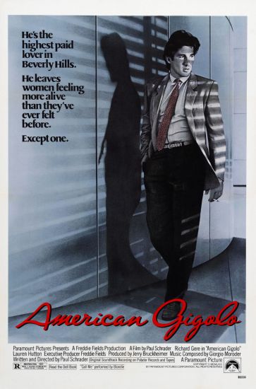 American Gigolo poster 24in x 36in for sale cheap United States USA