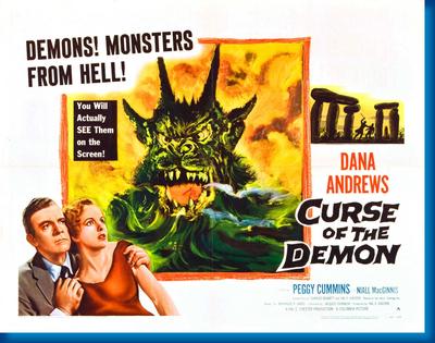 Curse Of The Demon poster for sale cheap United States USA