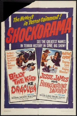 Billy The Kid Jesse James Monster poster 27x40 Shockorama The Poster Depot
