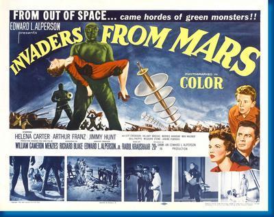 Invaders From Mars poster