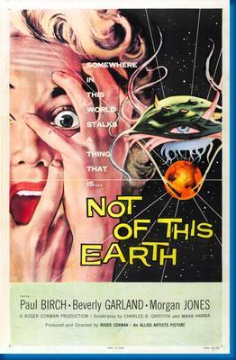 Not Of This Earth poster