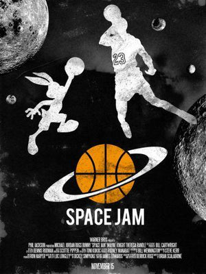 Spacejam poster 16in x24in