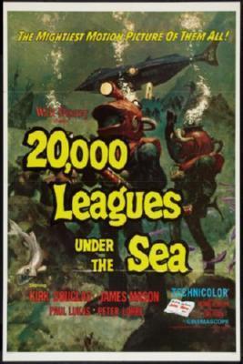 20000 Leagues Under The Sea Movie Poster 16in x 24in