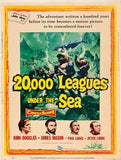 20000 Leagues Under The Sea Movie Poster 11x17 Mini Poster