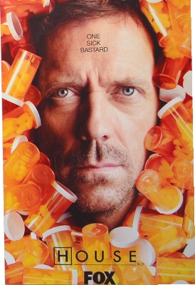 House M.D. Poster Hugh Laurie 24x36 The Poster Depot
