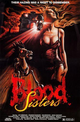 Blood Sisters movie poster Sign 8in x 12in