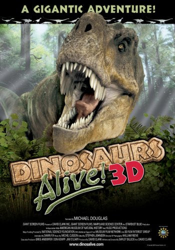 Dinosaurs Alive 3D poster for sale cheap United States USA