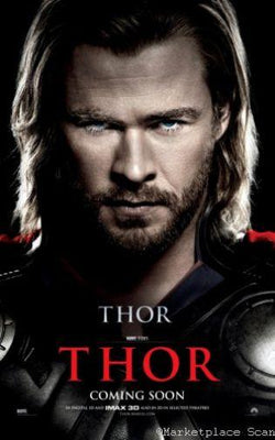 Thor Metal Movie Poster 8in x 12in