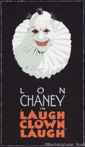 Laugh Clown Laugh poster 16x24