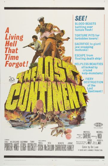 Lost Continent The poster 24in x 36in| theposterdepot.com The Poster Depot