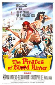 Pirates Of Blood River Movie Poster 11x17 Mini Poster