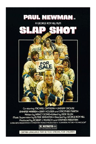 Slapshot poster 24x36