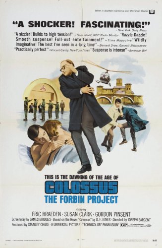(24inx36in ) Colossus The Forbin Project poster Print