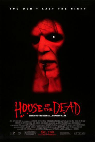 House Of The Dead poster 24in x 36in