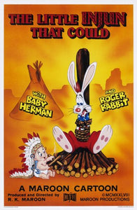 Who framed Roger Rabbit poster Little Injun That Could for sale cheap United States USA