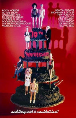Rocky Horror Picture Show poster Wedding Cake 16x24