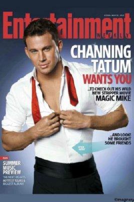 Channing Tatum Magic Mike Poster 24x36 Entertainment Weekly 24x36