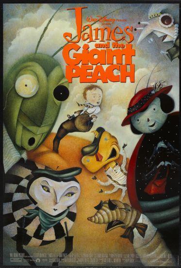 James And The Giant Peach poster 16inx24in 