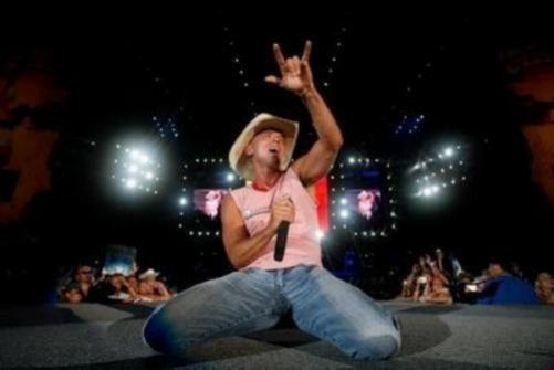 Kenny Chesney Poster On Stage 24in x36in