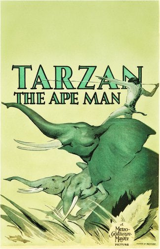 Tarzan The Ape Man Poster 24x36 24inx36in The Poster Depot