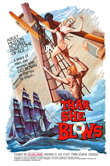Thar She Blows poster 24in x 36in for sale cheap United States USA