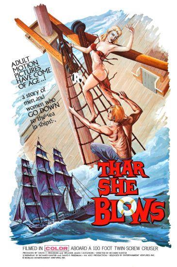 Thar She Blows poster 16in x 24in