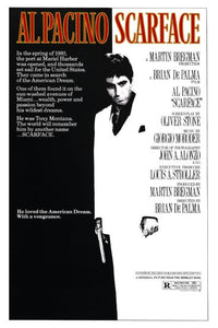 Scarface poster 24inx36in 