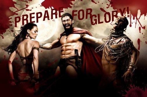 300 movie poster Sign 8in x 12in