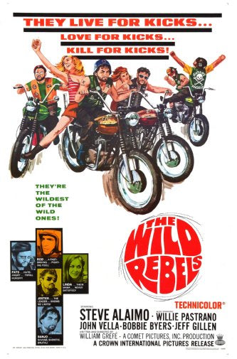 Wild Rebels poster for sale cheap United States USA