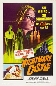 Nightmare Castle Movie Poster 11x17 Mini Poster