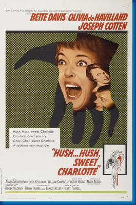 Hush Hush Sweet Charlotte Metal Movie Poster 8in x 12in