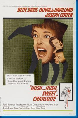 Hush Hush Sweet Charlotte movie poster Metal Print 8in x 12in